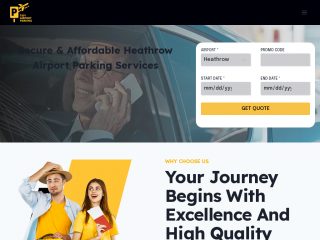tidyairportparking.com screenshot