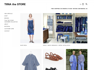 tiinathestore.com screenshot