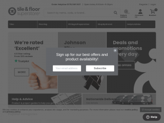 tileandfloorsuperstore.co.uk screenshot