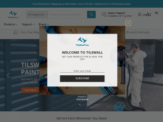 tilswall.com screenshot