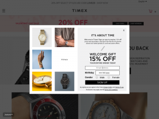 timex.ca screenshot