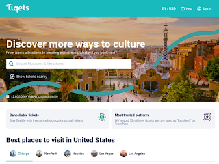 tiqets.com screenshot