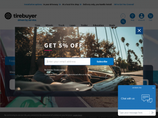 tirebuyer.com screenshot