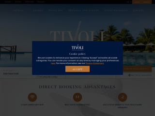 tivolihotels.com screenshot