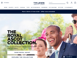 tmlewin.co.uk screenshot