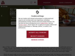 tobycarvery.co.uk screenshot