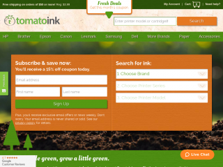 tomatoink.com screenshot