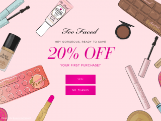 toofaced.com screenshot