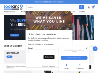 toolant.com screenshot