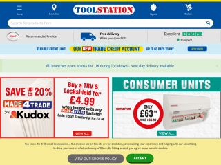 toolstation.com screenshot