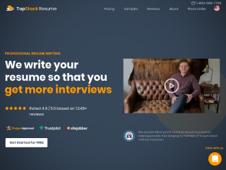 topstackresume.com screenshot