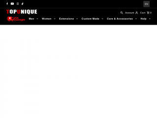 topuniquehair.com screenshot