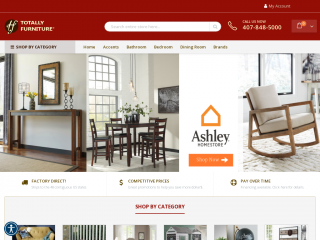 totallyfurniture.com screenshot