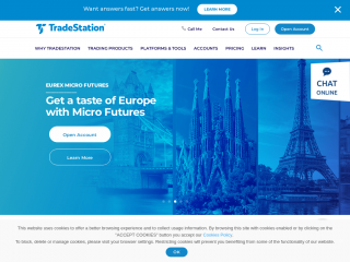 tradestation.com screenshot