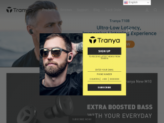 tranya.com screenshot