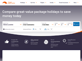 travelsupermarket.com screenshot