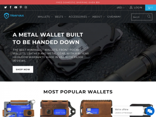 trayvax.com screenshot
