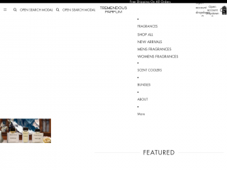 tremendousparfum.com screenshot