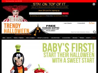 trendyhalloween.com screenshot