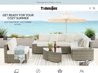 tribesigns.com screenshot