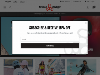 triple8.com screenshot