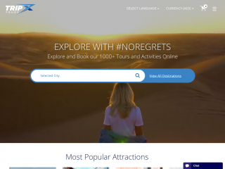 tripxtours.com screenshot