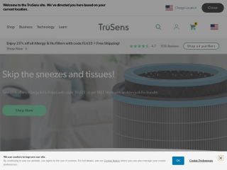 trusens.com screenshot