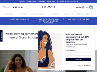 trusstbrands.com screenshot