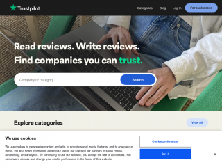 trustpilot.com screenshot