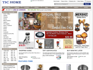 tschome.com screenshot