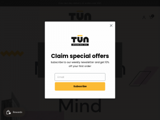 tunbrewing.com screenshot