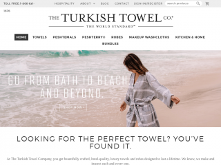 turkishtowelcompany.com screenshot