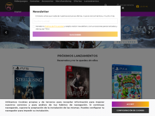 tutiendadevideojuegos.com screenshot