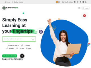 tutorialspoint.com screenshot