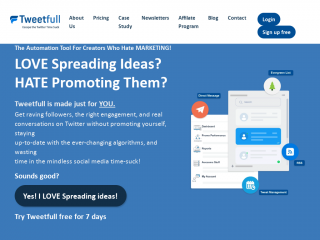 tweetfull.com screenshot