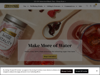 twinings.co.uk screenshot