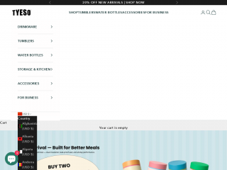 tyeso.com screenshot