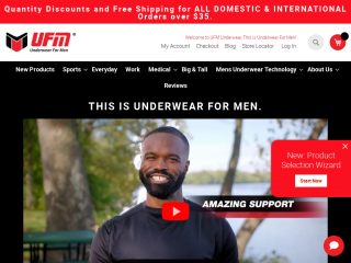 ufmunderwear.com screenshot