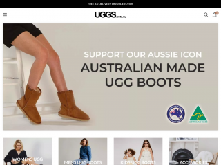 uggs.com.au screenshot
