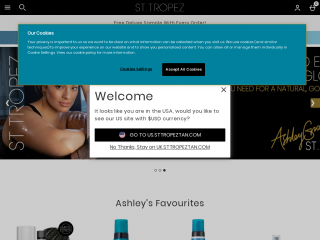 uk.sttropeztan.com screenshot