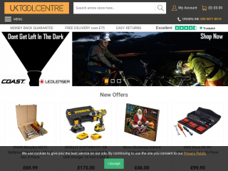 uktoolcentre.co.uk screenshot