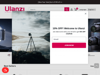 ulanzi.com screenshot