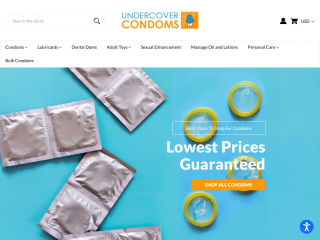 undercovercondoms.com screenshot