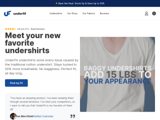 underfit.com screenshot