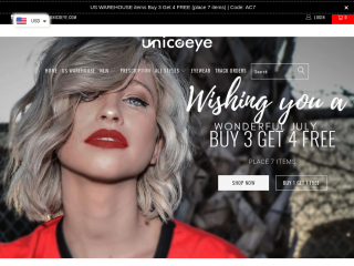 unicoeye.com screenshot