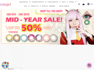 uniqso.com screenshot