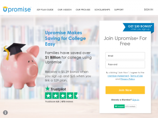 upromise.com screenshot