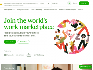 upwork.com screenshot