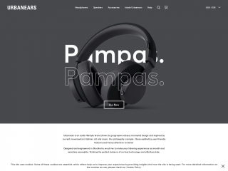 urbanears.com screenshot