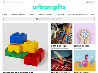 urbangifts.co.uk screenshot